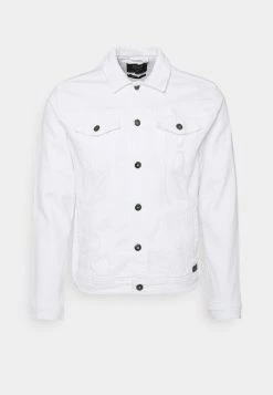 Offres 🎁 INDICODE 👖 JEANS GLENALVON - Veste En Jean - Offwhite 🎉