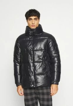 Bon marché ✔️ INDICODE 👖 JEANS WEBSTER - Veste D'hiver - Black 👏