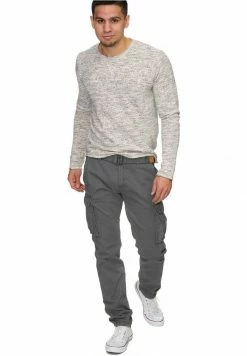 Vente flash 🛒 INDICODE 👖 JEANS WILLIAM - Pantalon Cargo - Iron 👍