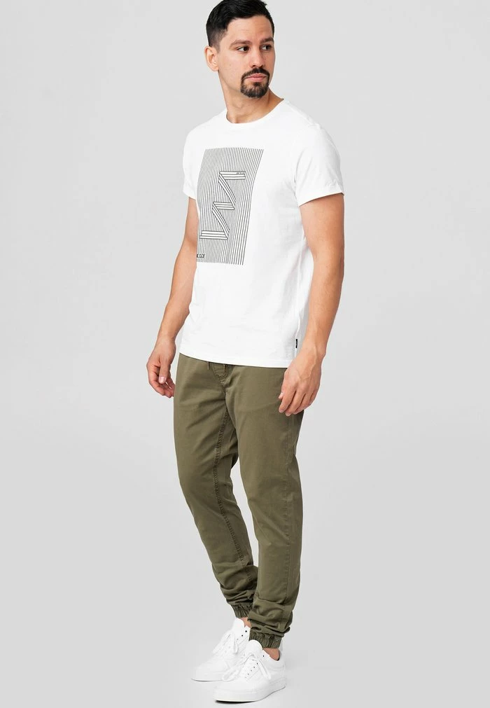 Meilleure vente 🛒 INDICODE 👖 JEANS FIELDS - Pantalon Classique - Army 😀 – Image 2