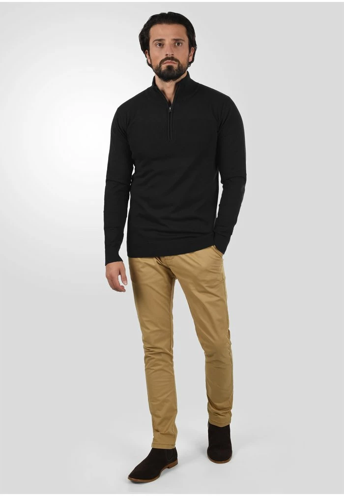 Meilleur prix 🛒 INDICODE 👖 JEANS IDERNO - Pullover - Black ❤️ – Image 2