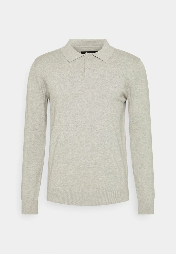 Meilleur prix ✨ INDICODE 👖 JEANS BARNER - Polo - Grey Mix ⌛