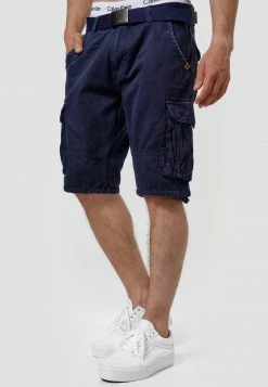 Meilleur prix 😀 INDICODE 👖 JEANS MONROE - Short - Navy 🔔