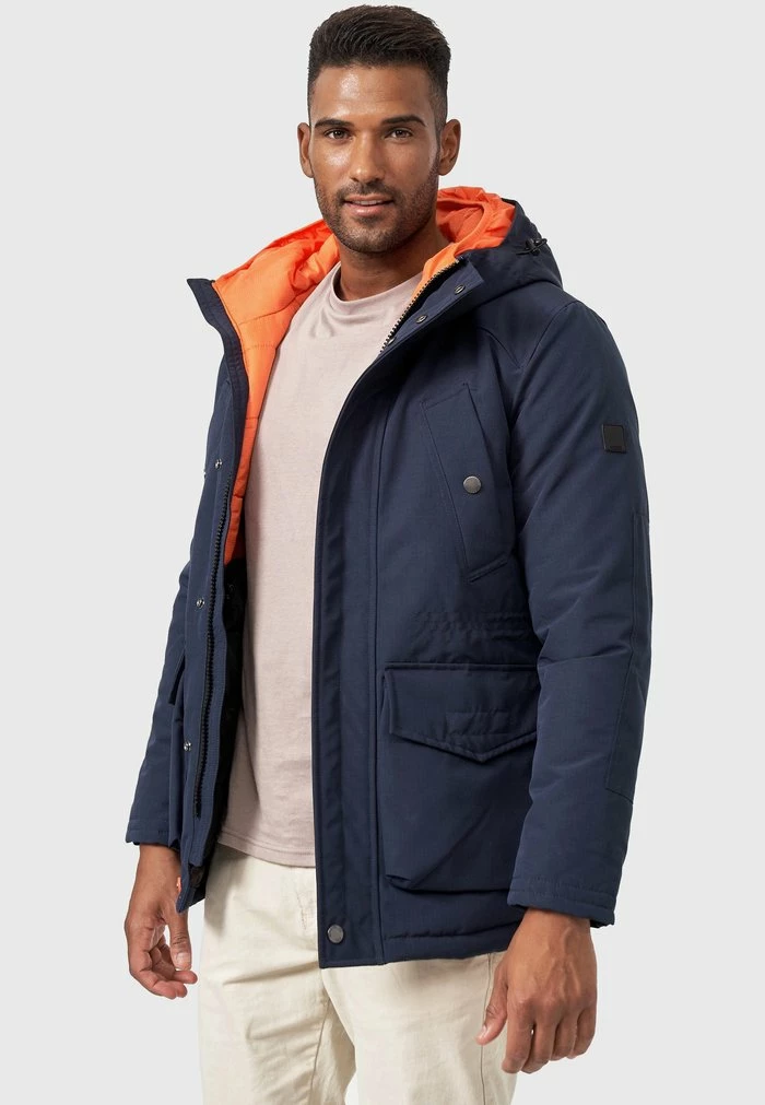 Tout neuf ✔️ INDICODE 👖 JEANS WATERS - Parka - Navy 🛒 – Image 9