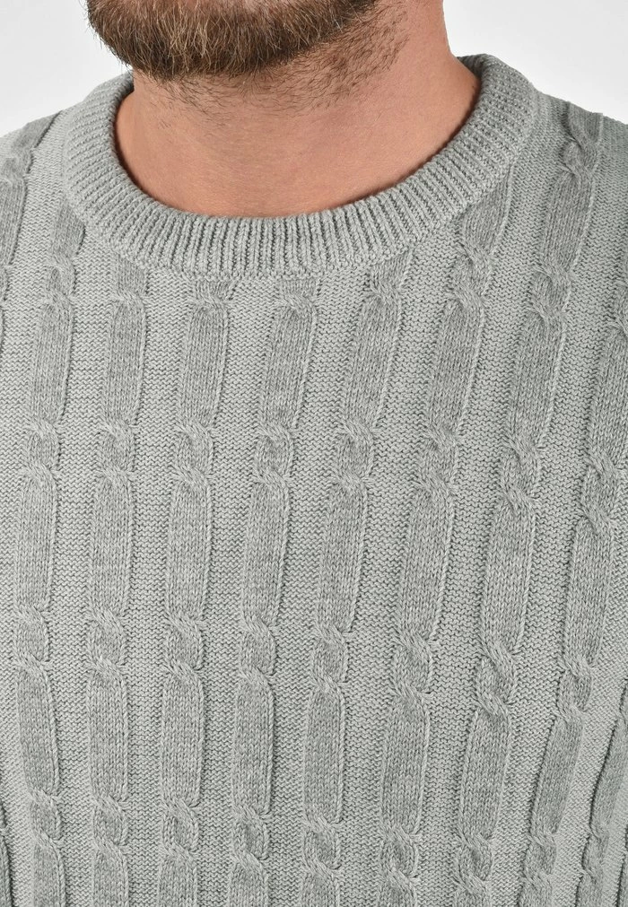 Bon marché ❤️ INDICODE 👖 JEANS IDPAULETTA - Pullover - Grey Mix 🎁 – Image 4