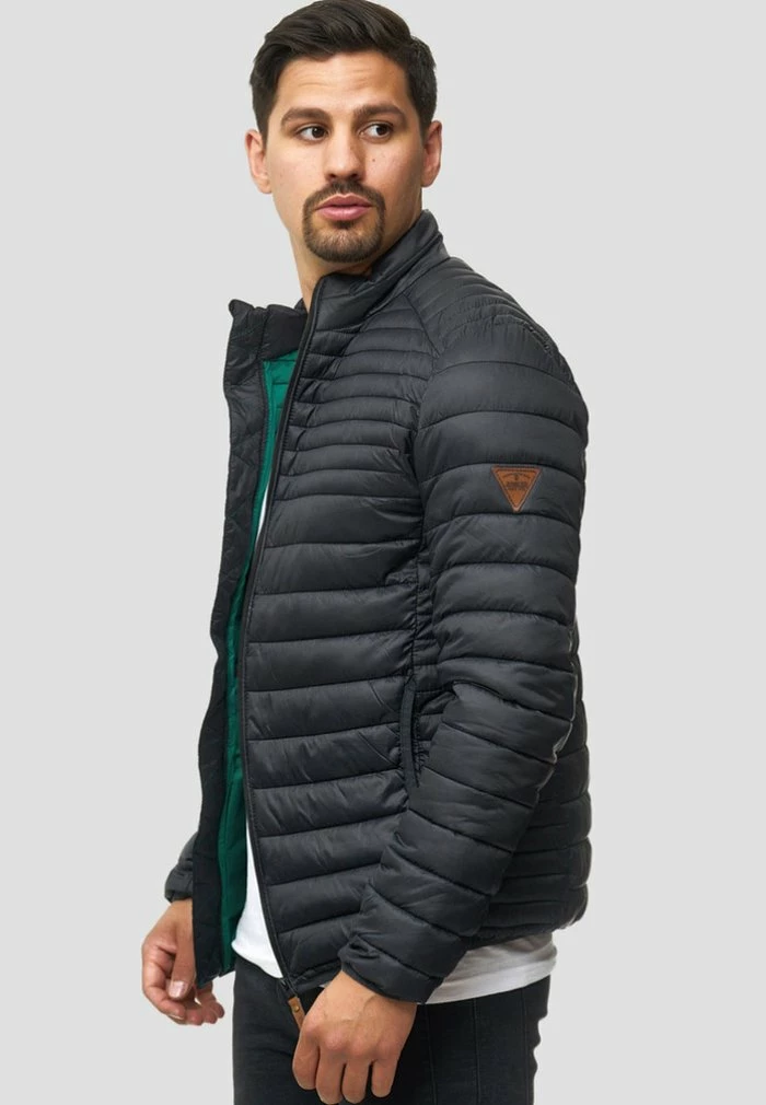 Vente flash 🛒 INDICODE 👖 JEANS Veste Mi-saison - Black 🎁 – Image 5