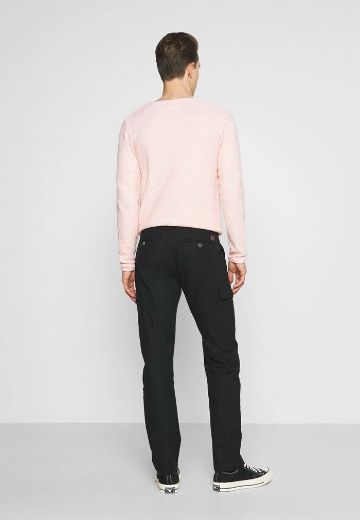 Grosses soldes ❤️ INDICODE 👖 JEANS LASSO - Pantalon Cargo - Black 🤩 – Image 3