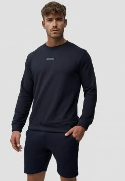 Sortie 😀 INDICODE 👖 JEANS BAXTER - Sweatshirt - Navy 👍