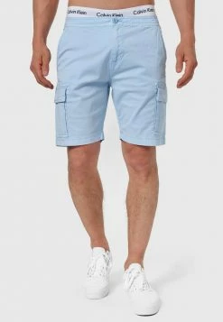 Le moins cher 🧨 INDICODE 👖 JEANS KINNAIRD - Short - Light Blue ✨