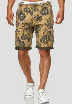 Coupon 🔔 INDICODE 👖 JEANS ALBERT - Short - Cornstalk 😍