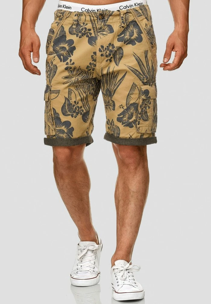 Coupon 🔔 INDICODE 👖 JEANS ALBERT - Short - Cornstalk 😍