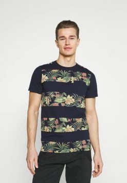 Acheter 🤩 INDICODE 👖 JEANS EPSLEY - T-shirt Imprimé - Navy ⌛