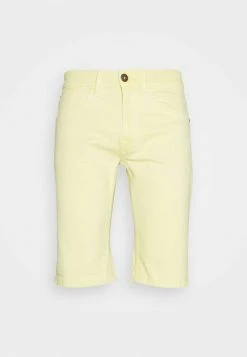 Sortie ⌛ INDICODE 👖 JEANS MCINTOSH - Short En Jean - Pale Banana ✨