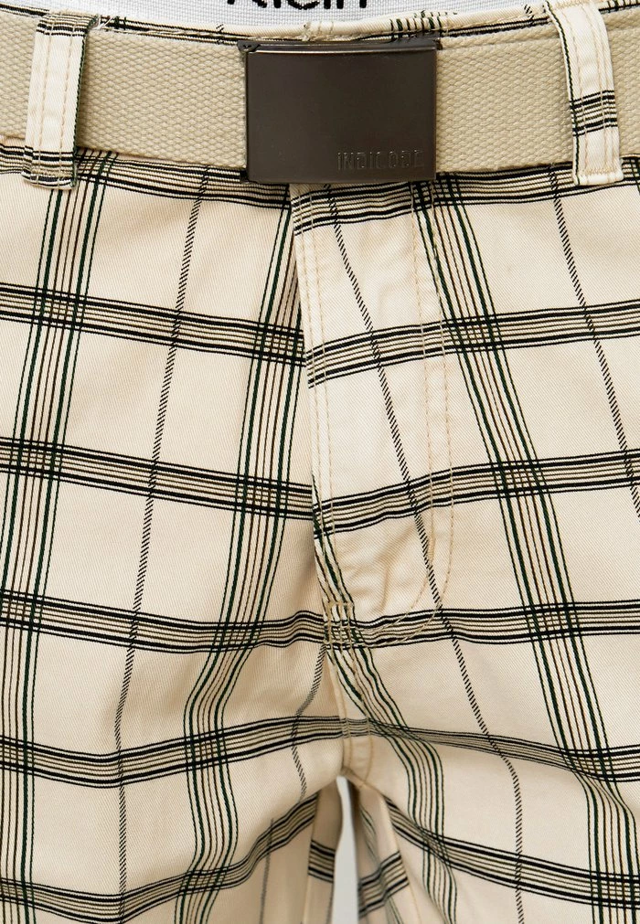 Grosses soldes 😀 INDICODE 👖 JEANS BLIXT - Short - Fog Check 👏 – Image 7