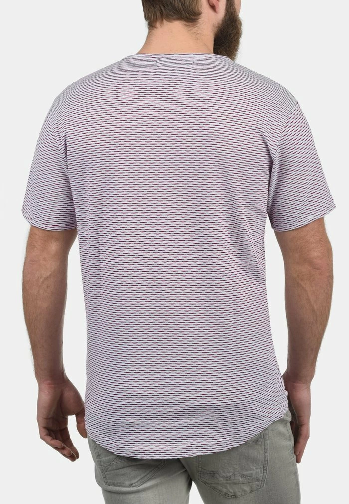 Meilleure vente 🥰 INDICODE 👖 JEANS IDALBIN - T-shirt Imprimé - Wine 🥰 – Image 2