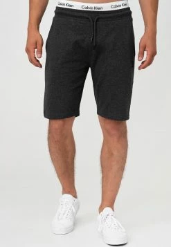 Offres 🛒 INDICODE 👖 JEANS ECKERD - Short - Charcoal Mix 🎁