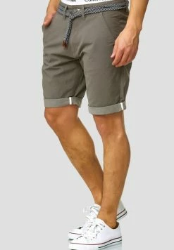Budget 🎁 INDICODE 👖 JEANS Short - Dark Grey 🎉