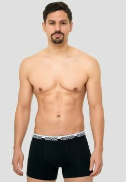 Bon marché 🧨 INDICODE 👖 JEANS 7 PACK - Shorty - Black 😀