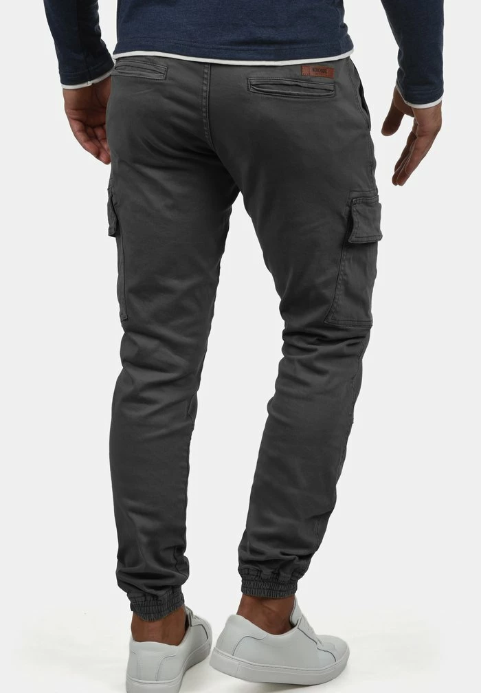 Grosses soldes 🔔 INDICODE 👖 JEANS IDBROMFIELD - Pantalon Cargo - Dark Grey 👍 – Image 2