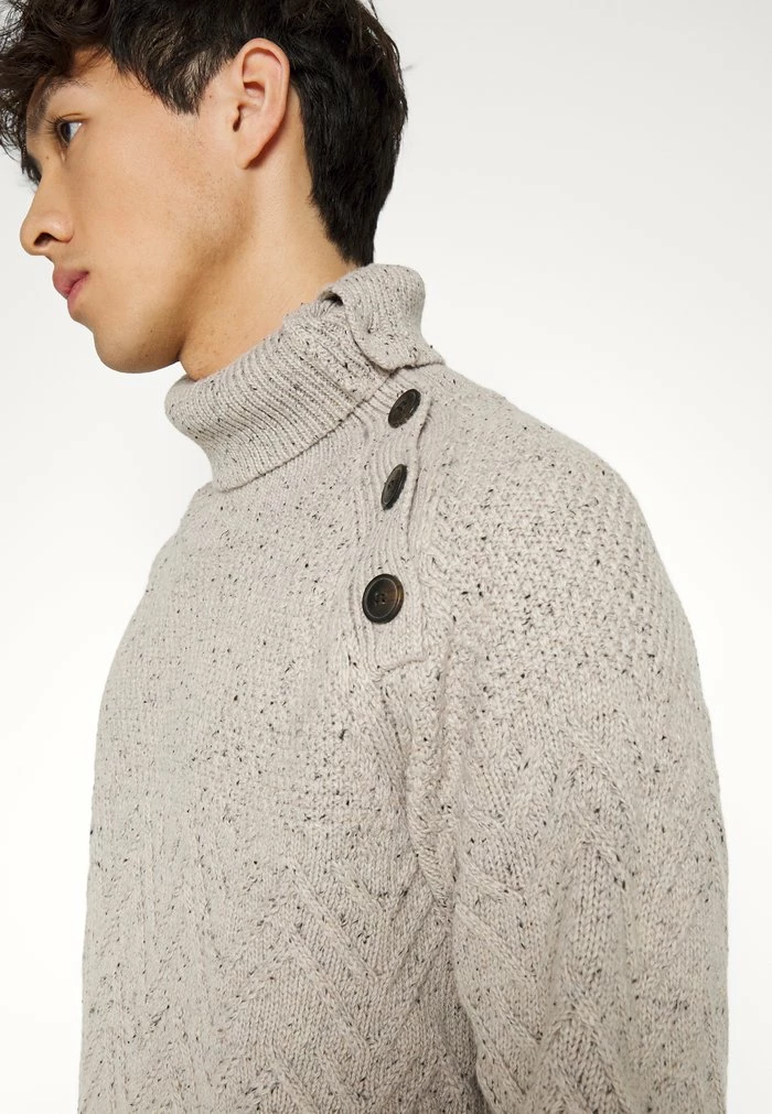 De gros 🔔 INDICODE 👖 JEANS VARGAS - Pullover - Ecru Mix 👍 – Image 4