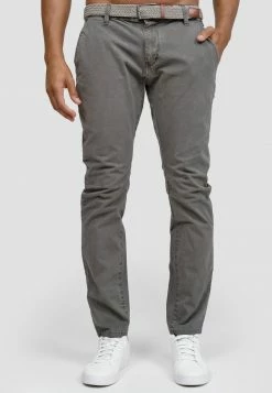 Meilleure vente 🤩 INDICODE 👖 JEANS Chino - Grey 🎉