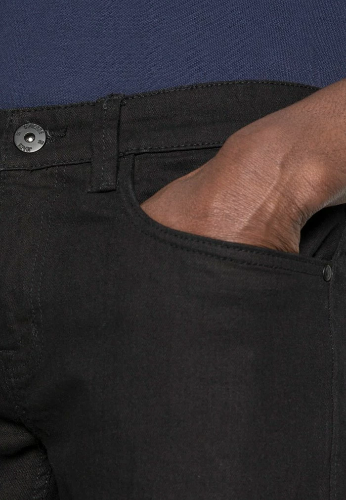 Le moins cher 👏 INDICODE 👖 JEANS PITTSBURG - Jean Slim - Ultra Black 😀 – Image 5