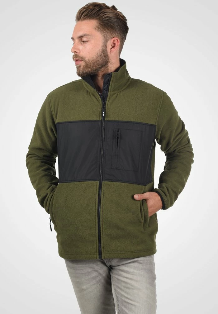 Remise 🥰 INDICODE 👖 JEANS IDBIRCH - Veste Polaire - Army 🤩