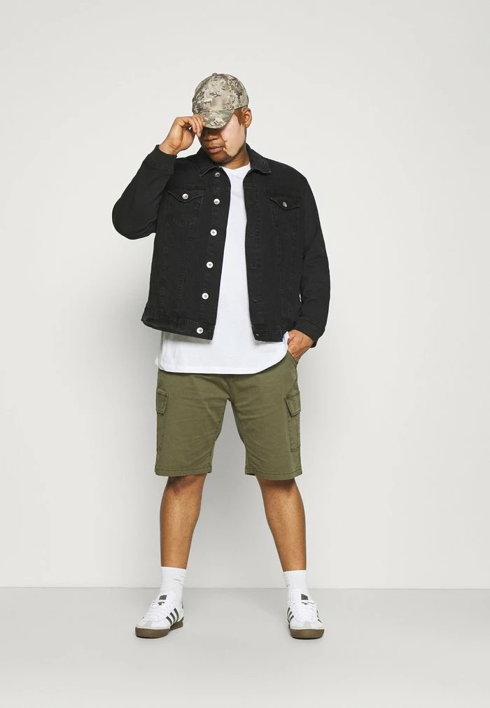 Vente flash ✔️ INDICODE 👖 JEANS ATHLONE PLUS - Short - Army 🌟 – Image 2