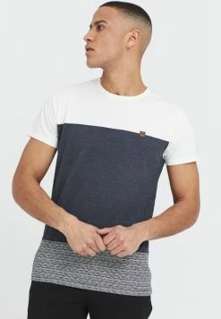 Vente flash ✨ INDICODE 👖 JEANS IDREMMOND - T-shirt Basique - Navy 🤩