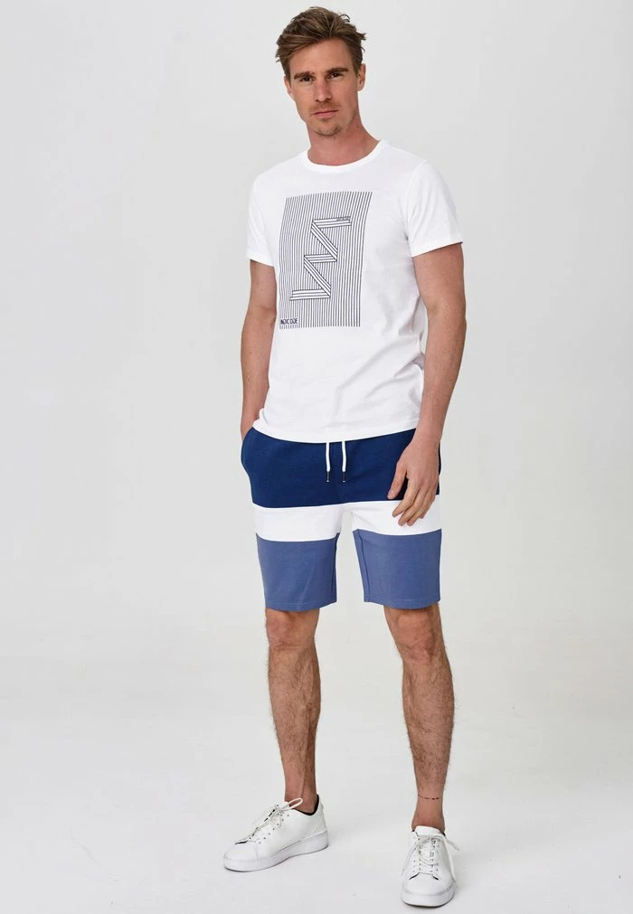 Le moins cher 🤩 INDICODE 👖 JEANS PAUL - Short - Teal ✨ – Image 2