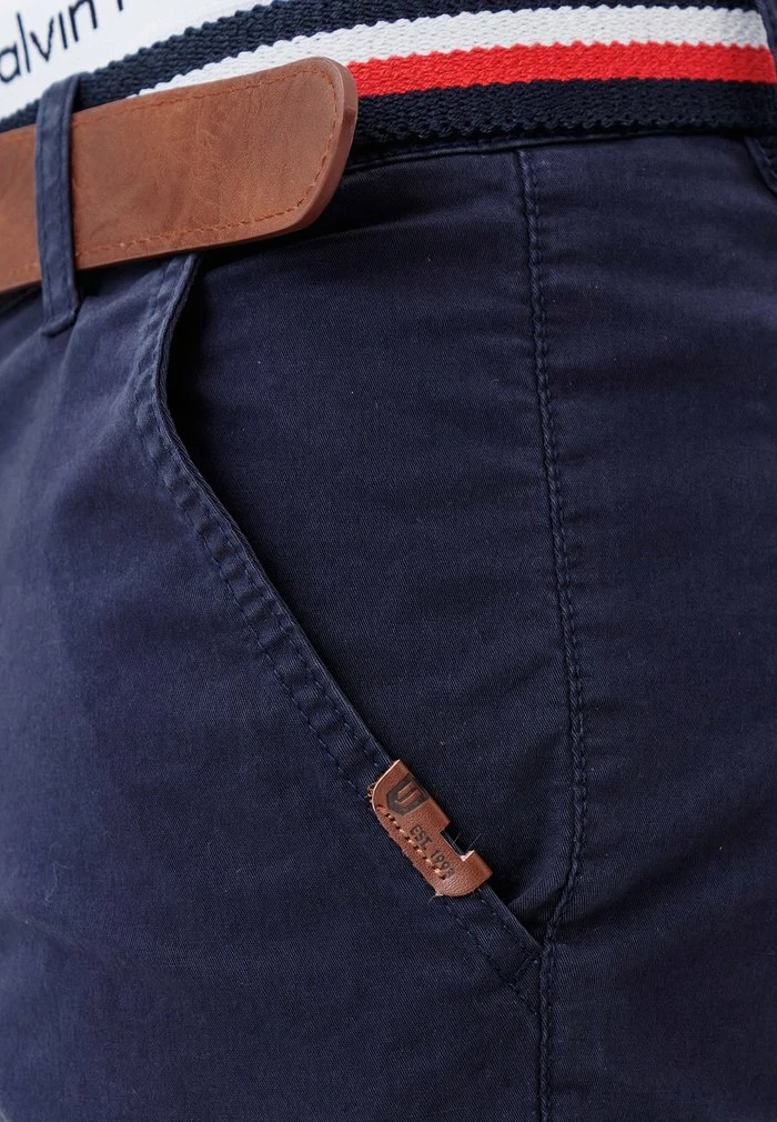 Meilleur prix 😉 INDICODE 👖 JEANS Short - Navy 😀 – Image 5