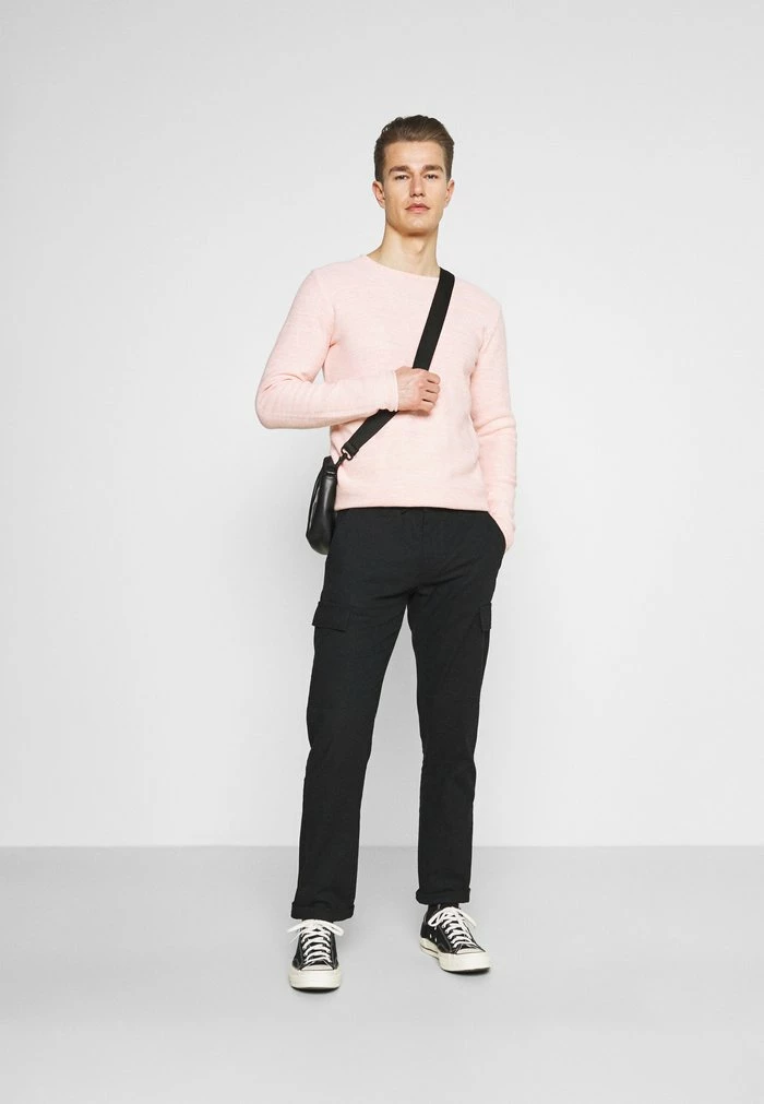 Grosses soldes ❤️ INDICODE 👖 JEANS LASSO - Pantalon Cargo - Black 🤩 – Image 2