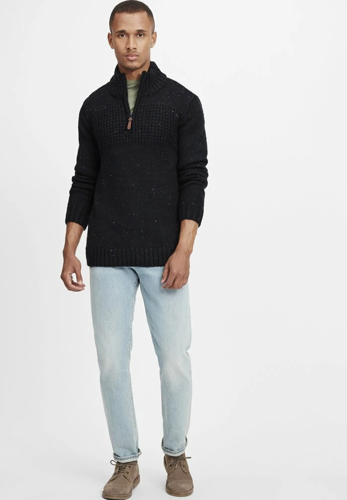 Coupon 👍 INDICODE 👖 JEANS IDOSLO - Pullover - Black 🎁 – Image 2