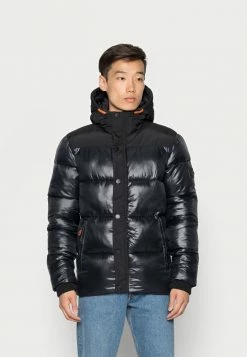 Remise ⌛ INDICODE 👖 JEANS CHAN - Veste D'hiver - Black 😍