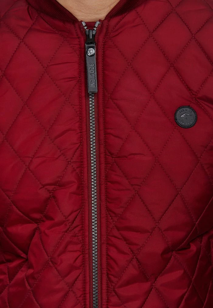 Bon marché 😉 INDICODE 👖 JEANS NOVAK - Veste Mi-saison - Bordeaux 🔥 – Image 5