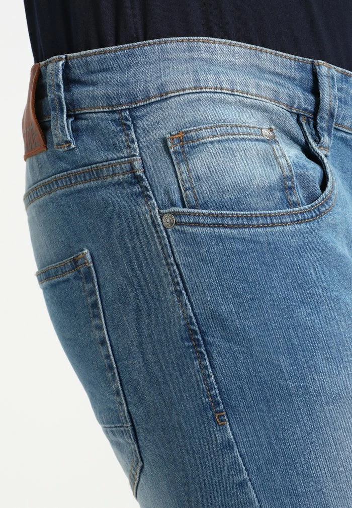 De gros 👏 INDICODE 👖 JEANS PITTSBURG - Jean Slim - Blue Wash 👏 – Image 6
