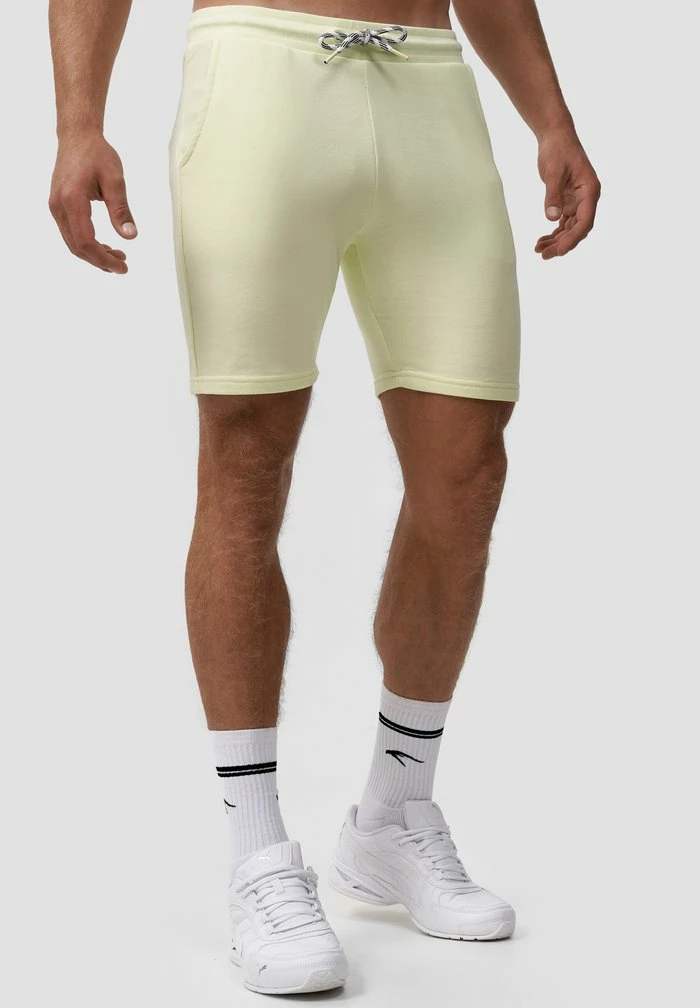 Remise 😍 INDICODE 👖 JEANS Yates - Short - Lime Cream 😍