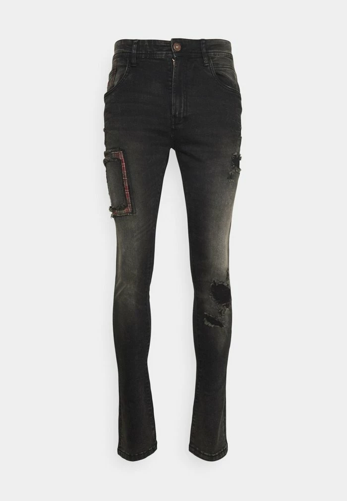 Offres 🤩 INDICODE 👖 JEANS SAVAGE - 👖 JEANS Skinny - Vintage Black 🧨 – Image 4