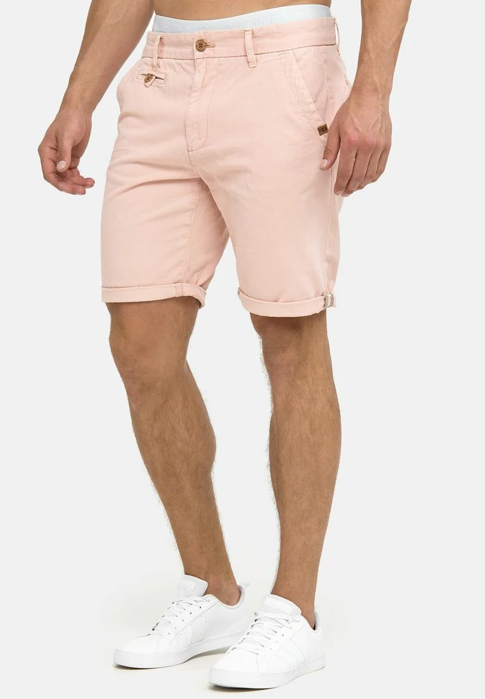 Remise ✔️ INDICODE 👖 JEANS CASUAL FIT - Short - Cameo Rose ✨ – Image 4