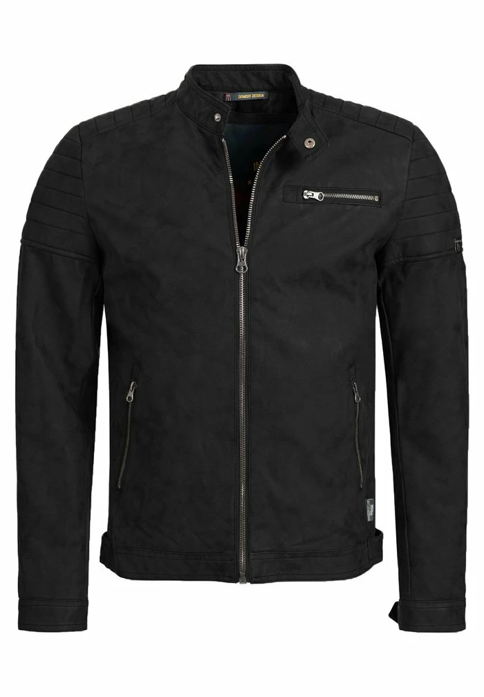 Meilleur prix 🤩 INDICODE 👖 JEANS MANUEL - Veste En Similicuir - Black 😍 – Image 6