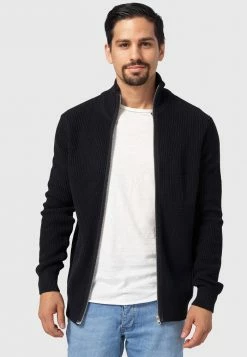 Vente flash 😉 INDICODE 👖 JEANS DODSON - Gilet - Black 🥰