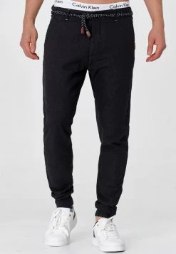 Le moins cher ⭐ INDICODE 👖 JEANS Pantalon Classique - Black 🛒