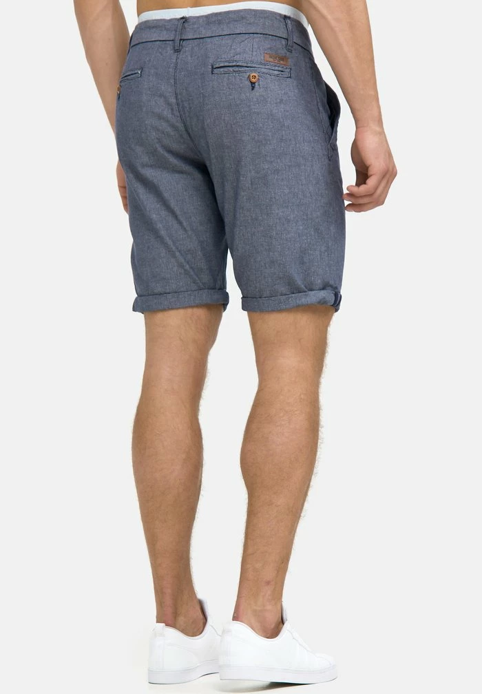 Promo ✔️ INDICODE 👖 JEANS CASUAL FIT - Short - Blue Denim 🔥 – Image 3