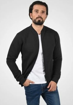 Nouveau 👍 INDICODE 👖 JEANS IDBRONTE - Sweat à Capuche Zippé - Black ✔️