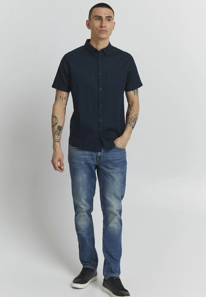 Budget 🧨 INDICODE 👖 JEANS Chemise - Navy ❤️ – Image 2