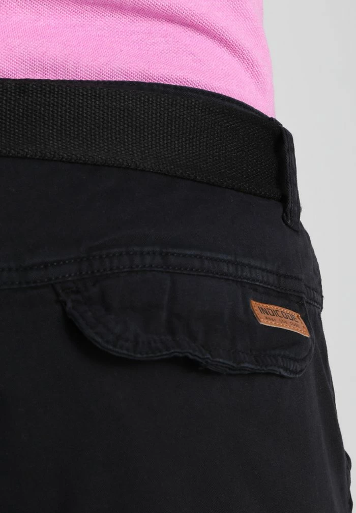 Promo ✔️ INDICODE 👖 JEANS MONROE - Short - Black 👍 – Image 5