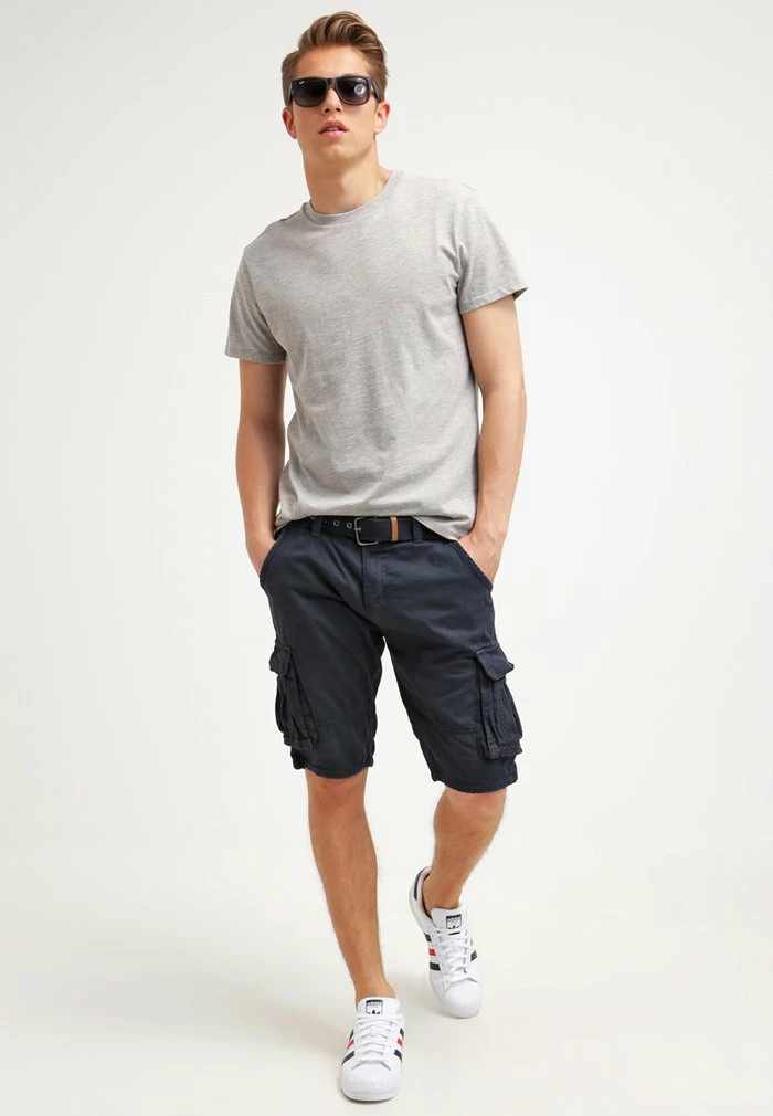 Tout neuf 🧨 INDICODE 👖 JEANS MONROE - Short - Navy 😀 – Image 2