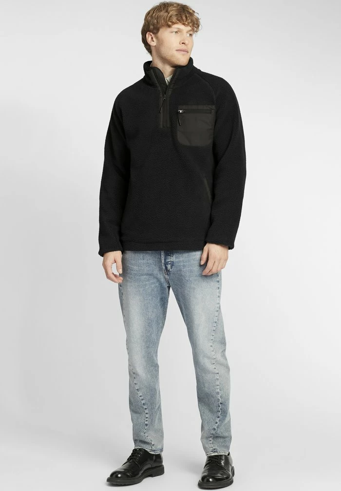 Coupon 😀 INDICODE 👖 JEANS IDTROUT - Veste Polaire - Black 👍 – Image 2