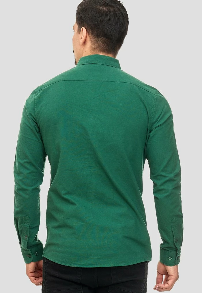 Bon marché 🎁 INDICODE 👖 JEANS MANORWAY - Chemise - Smoke Pine 🧨 – Image 3