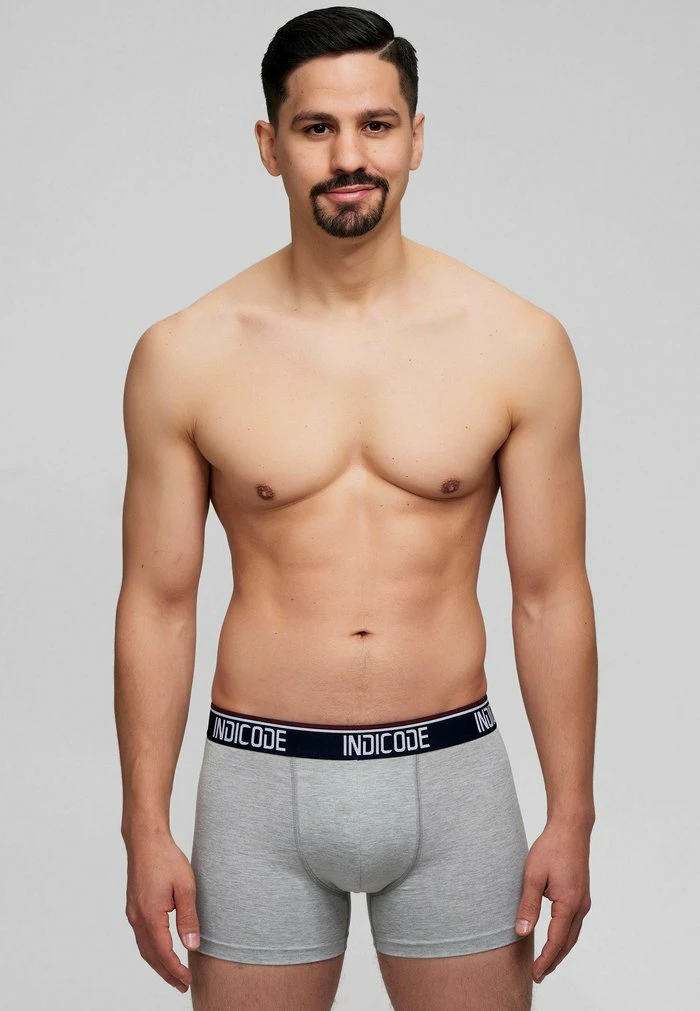 Meilleure vente 😍 INDICODE 👖 JEANS 7 PACK JOHNNY - Shorty - Lt Grey Mix 😍